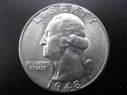 1948 Washington Quarter Dollar Ch/Gem BU!
