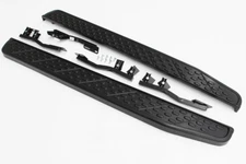 Land Rover Discovery 1 Range Rover Classic Pair Rubber Topped Side Steps New