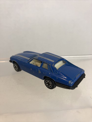 Vintage Blue Jaguar XJS 1:64 Diecast Car 1980's Unbranded - Picture 13 of 13