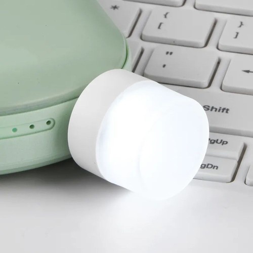Stromversorgung Nachtlicht Ultra Low Power Mini-USB-Licht Taschenkartenlampe - Photo 5/11