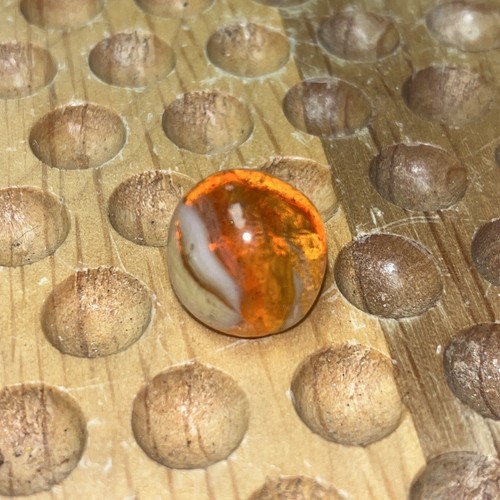Akro Agate Marbles Old Vintage Early Production Runs Dug The Factory Ingot 3/4"