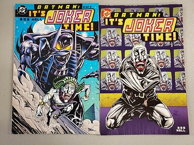 Batman It's Joker Time! #1-2 (2000, DC) F/VF  Set Bob Hall