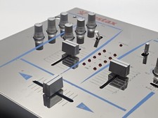 RARE Vestax DJ Mixer PCV-003 Pro Mixing Controller MIRROR SILVER VGC+ NEW PSU