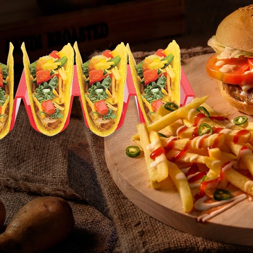 Bandeja frita para hornear tacos y crepes de 20 piezas - Imagen 7 de 12