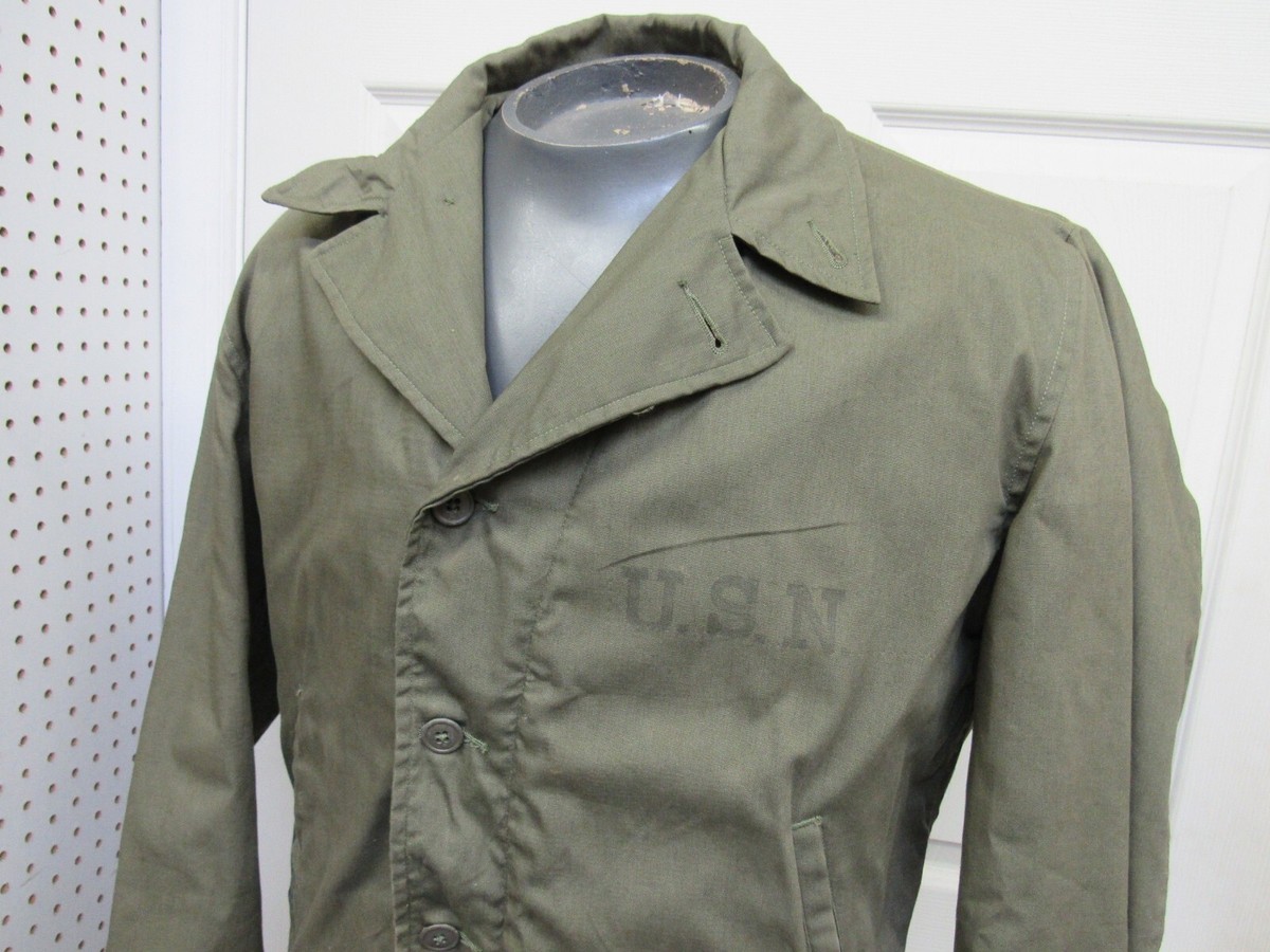 WW2 USN Field Jacket N4 Deck US Navy Original Nice Condition