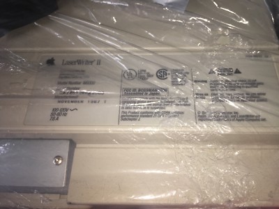 Vintage Apple Laserwriter II Model M6000 | eBay