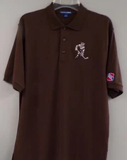 Hershey Bears Skating Bear AHL Vintage Logo Mens Polo Shirt XS-6XL, LT-4XLT New