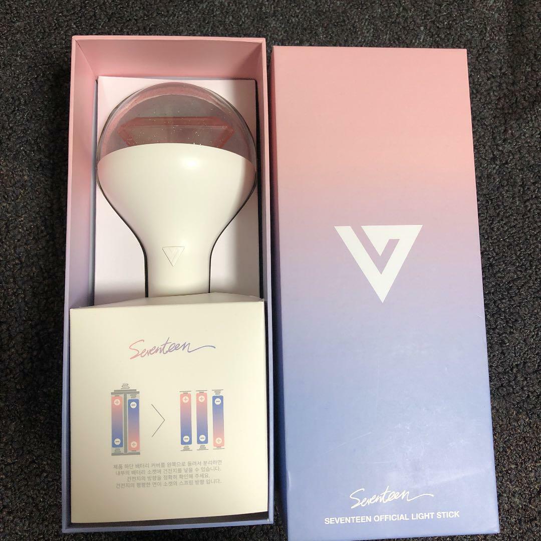 セブチ  ペンライト Seventeen Pen Light Stick 2017 Carat Concert Bluetooth Official