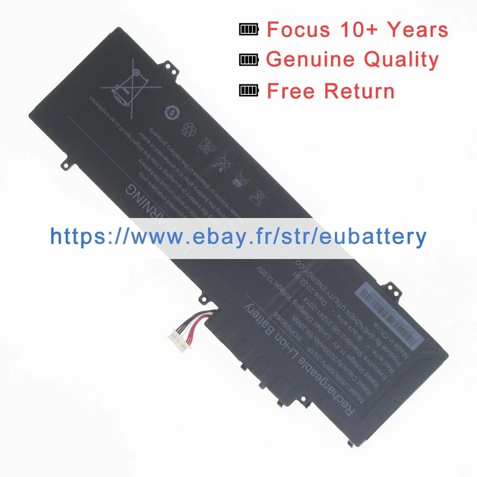 Batería U559068PV-3S1P NV-509067-3S 5376275P para GWTN156 GWTN141 GWNR71517 11,4V Foto 2 de 4