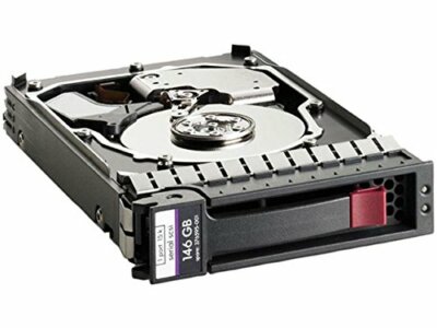 HP Single Port - Festplatte - 146 GB - Hot-Swap - 2,5'' SFF - SAS - 10000 U/min