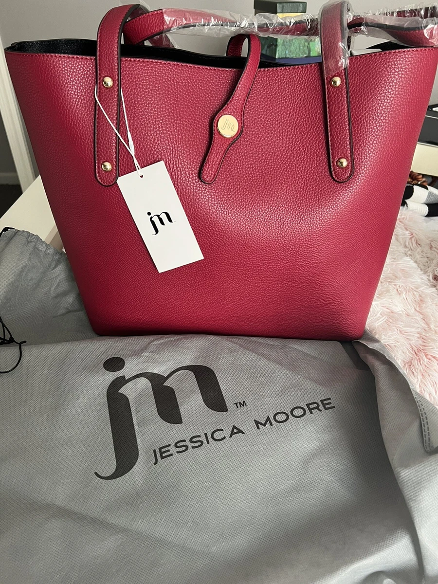 TOTE BAG New With Matching Wallet JESSICA MOORE Luxe Handbag NWT