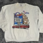 New ListingVtg Nhra 1994 40th Us Nationals Sweatshirt Mens Xl White Graphic Pullover Usa