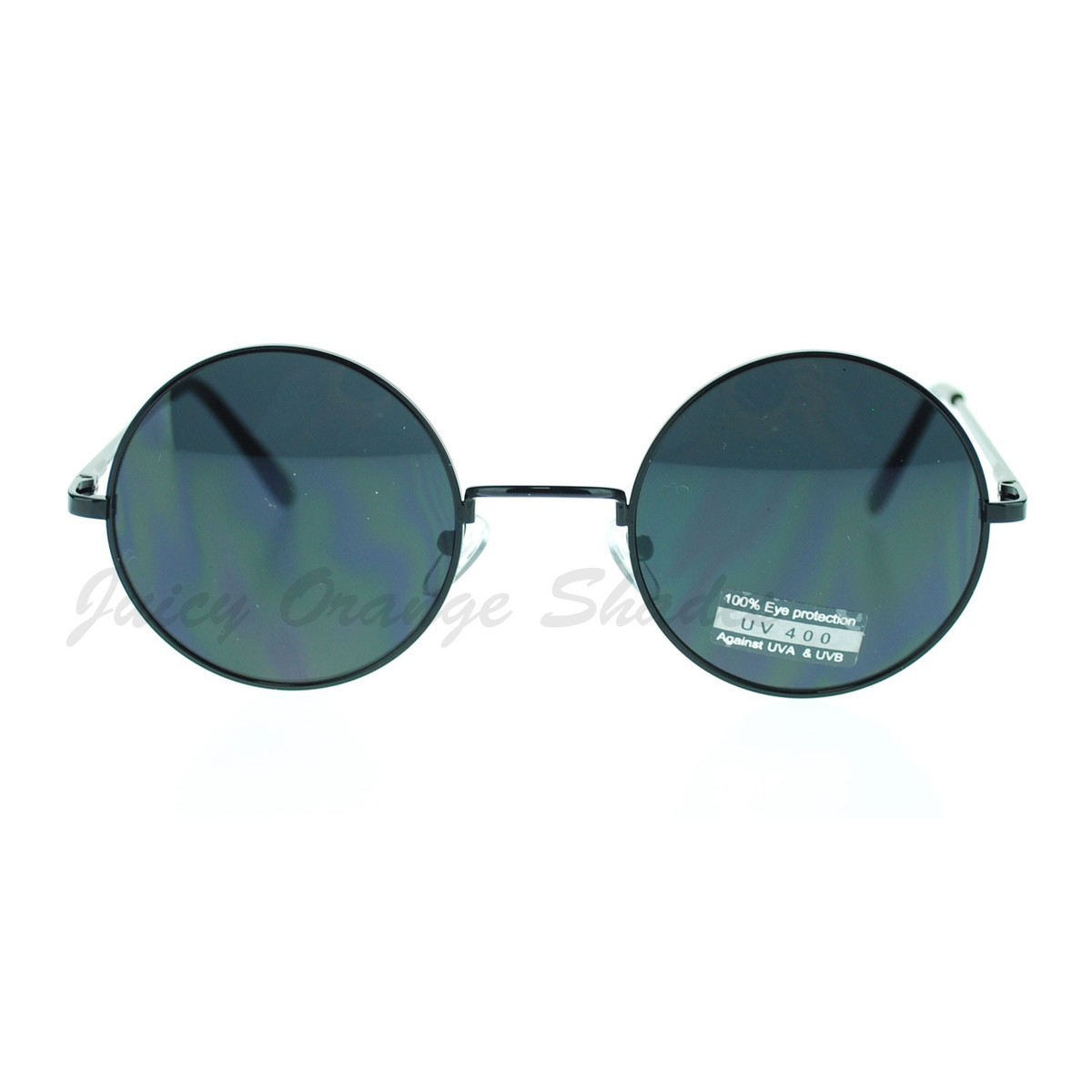 Metal Frame Round Sunglasses with UV Protection, Unisex Nevada | Round Polarized Sunglasses – WMP Eyewear main image 4