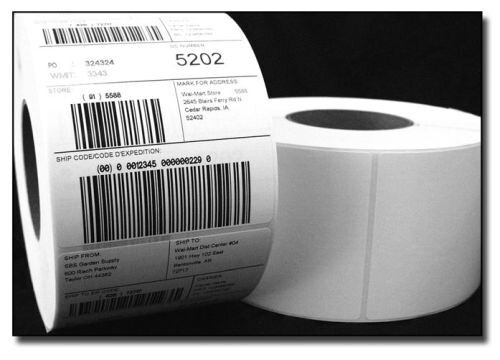 Honeywell (4"x 3") Duratherm III Direct Thermal Label E25750 - 8 Rolls