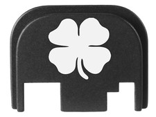 Slide Cover Rear Plate for Glock 17 19 19x Gen 1-4 Anodized Aluminum, USA Made