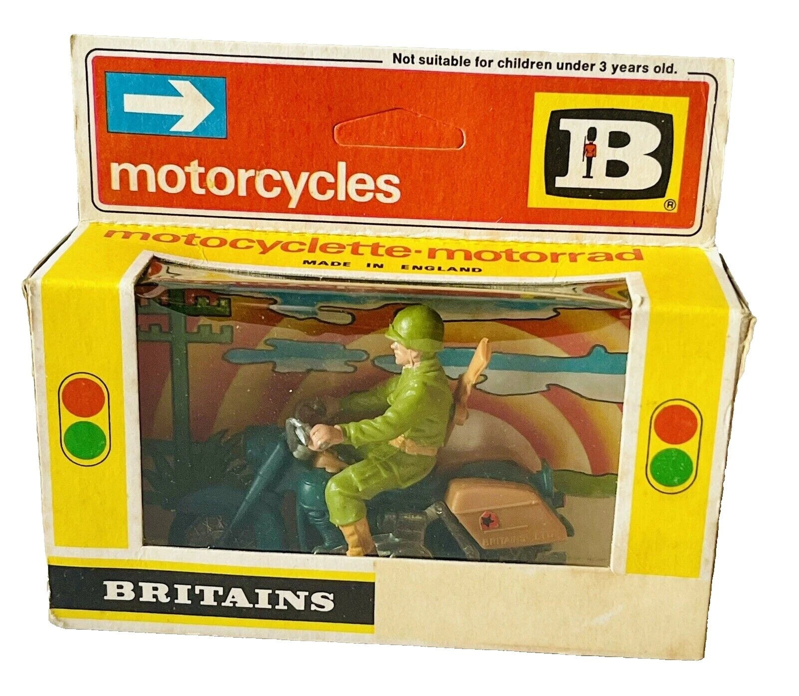 Britains Deetail Vintage Manufacture Diecast Motorcycles & ATVs