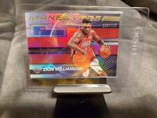 2020-21 Panini Recon Zion Williamson Maneuvers Red Holo Insert #109/199