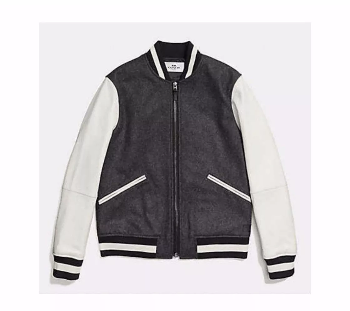 Mens coach varsity clearance jacket