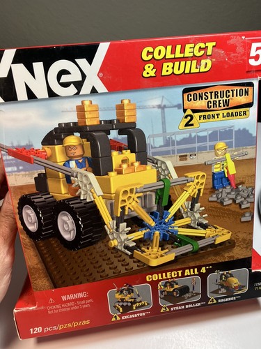K'Nex Knex Construction Crew 2 Front Loader 120 Pcs COMPLETE - Picture 4 of 15