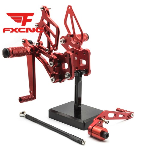 FXCNC Racing CNC Rearset Foot Peg Mount for GSXR600/750 2006-2010 07 08 09 Color - Picture 5 of 8