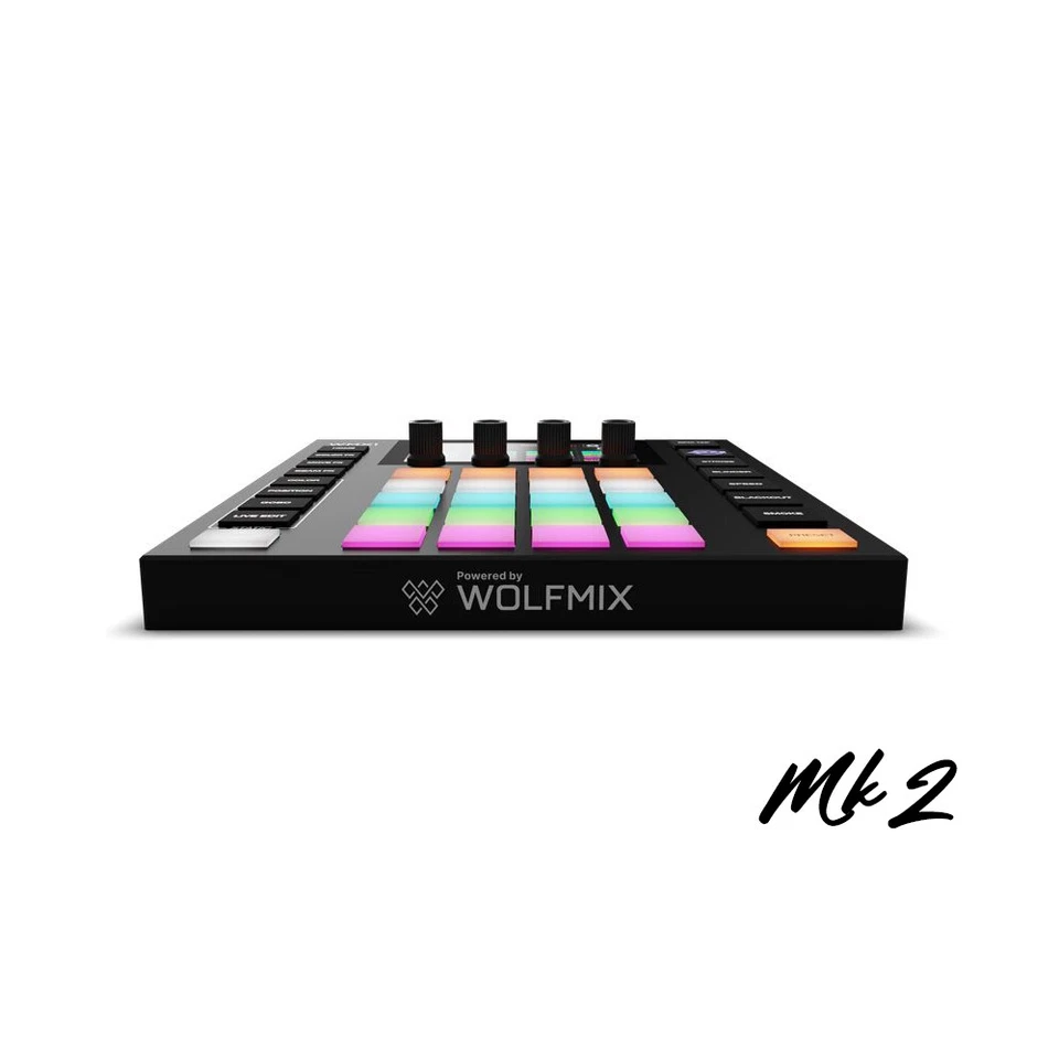 ADJ Wolfmix Mk2 standalone lighting control system w/ 17" Large Case + DMX Cable - Image 3 of 4