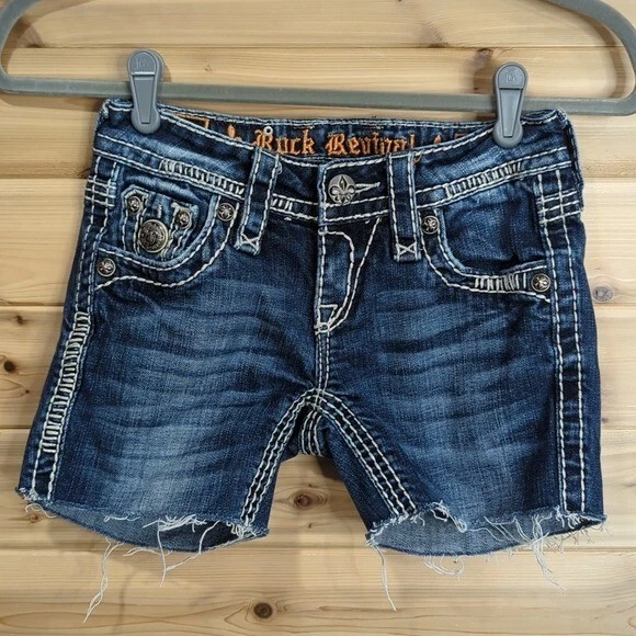 Rock revival shop womens shorts