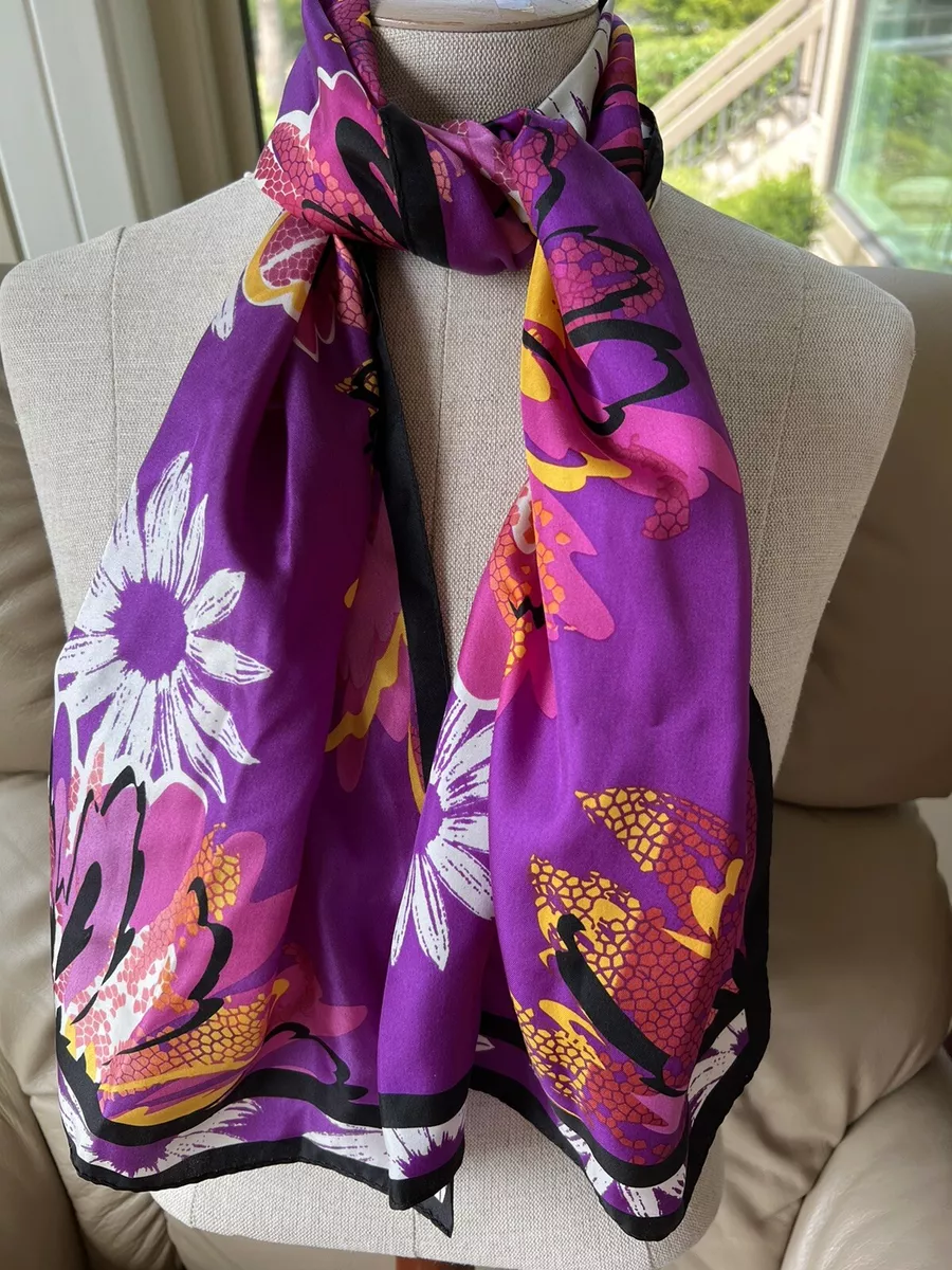 Adrienne landau studio silk scarf discount