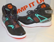 New Reebok The Pump Certified X HAL Black/Teal/Orange/White Rare Limited Edition