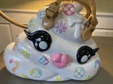 Poopsie Slime Surprise Pooey Puitton Purse Kit White Smiley Bag EMPTY Case Only