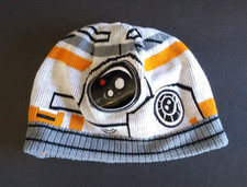 NWOT Disney Store Star Wars BB-8 Knit Beanie Hat Kid Size M/L 7-10 Years