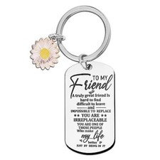 Friend Keychain Keyring Friendship Gifts for Women Best Friend Keychain For