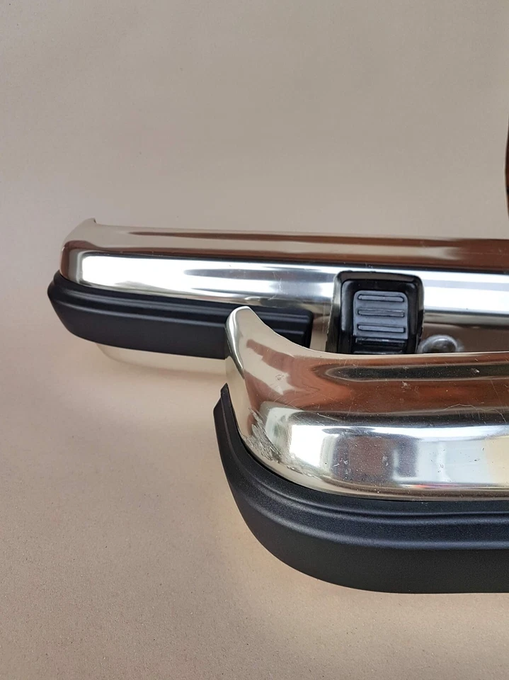 Jeep SJ Grand Wagoneer 1984-91 - Protectores de rayas Nerf para parachoques OEM - Kit delantero/trasero Foto 2 de 4