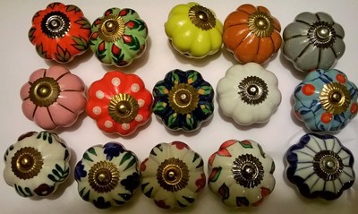 Möbelknopf Porzellan Möbelknauf Schublade Keramik Vintage Shabby Chic