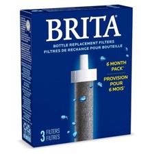 Brita Water Bottle Replacement Filter - 3 Count New In Box