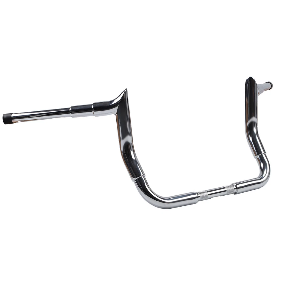 Manillar cromado 14" Meathook Ape Hanger 1,5" para Harley Electra Glide 1982-2022 Foto 4 de 4