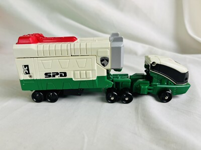 Power Rangers S.P.D Super Setai Green Runner Streifenwagen