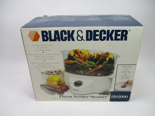 black & decker hs2000 flavor scenter steamer and rice cooker