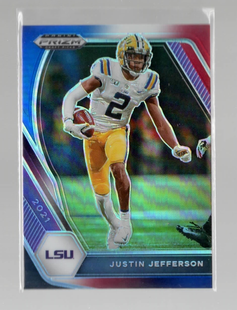 2021  Panini Prizm Draft Picks #56 Justin Jefferson