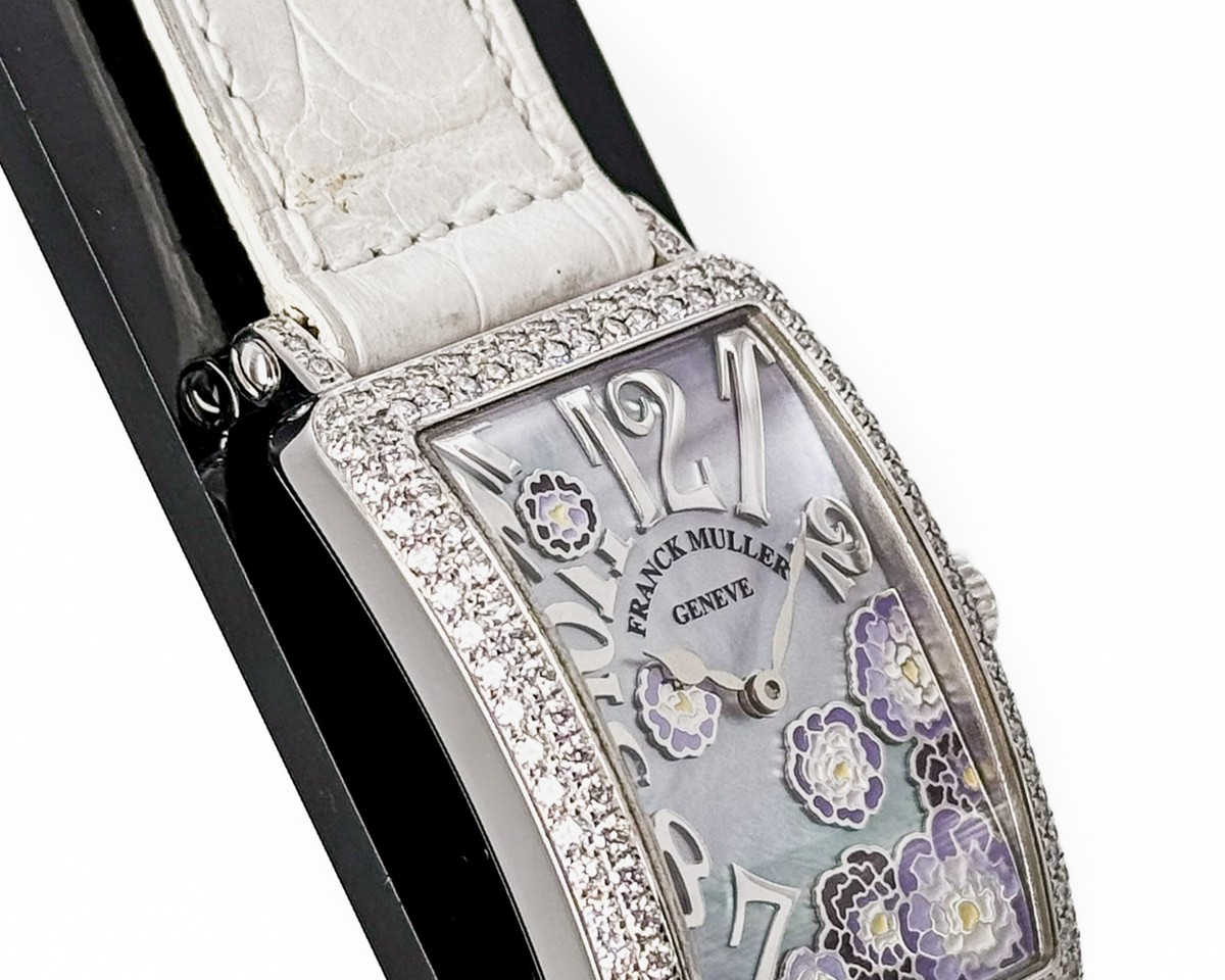 Franck Muller Long Island 952 QZ REL MOP D PEO VLAC Steel Diamond
