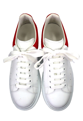 【送料&関税込】Alexander McQueen Cintura Alexander McQueen Oversized Sneaker White Lust Red (553770