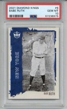 2021 PANINI DIAMOND KINGS #6 BABE RUTH YANKEES LE 12/25 PSA 10 SP LOW POP RARE