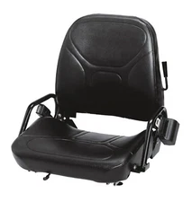 NEW KOMATSU STYLE FOLDING FORKLIFT SEAT WITH SEATBELT | NISSAN CAT