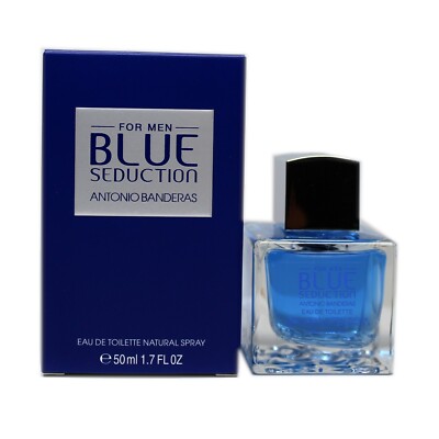 ANTONIO BANDERAS BLUE SEDUCTION EAU DE TOILETTE NATURAL SPRAY 50 ML/1.7 FL.OZ.