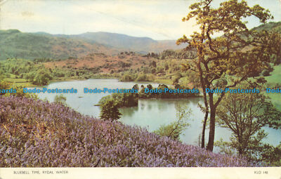 R653843 Rydal Water. Bluebell Time. Sanderson und Dixon. Jarrold. Cotman Color