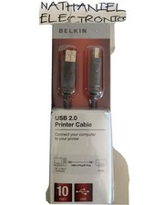 Belkin USB 2.0 10 feet Printer Cable BRAND NIB AN ESSENTIAL PART4 WIRED PRINTER