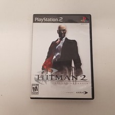 PS2 Hitman 2 Silent Assassin Video Game, PlayStation 2, Complete, Black Label