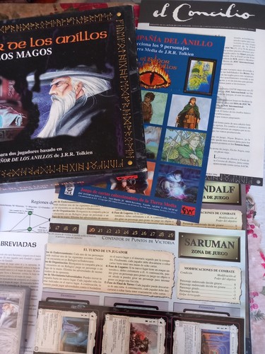 MECCG SATM CAJA DE JUEGO LOTR CARTAS LOS MAGOS ESPAÑOL CCG ICE LEER DESCRIPCIÓN - Imagen 8 de 16