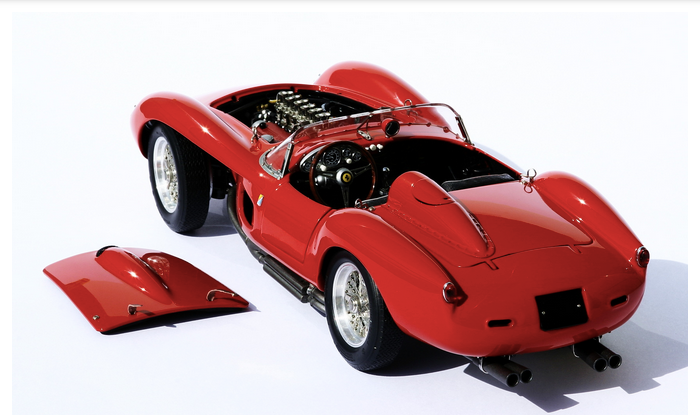 1:18 CMC Ferrari 250 Testa Rossa Pontoon Fender 1958 Red M 1:18 CMC Ferrari 250 Testa Rossa Pontoon Fender 1958 Red M