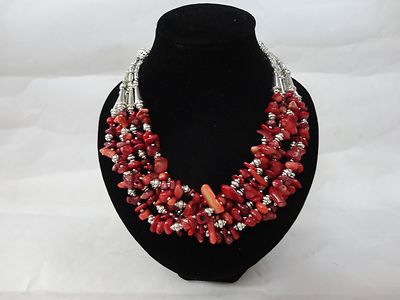 Handcrafted Moroccan Berber Artisan Gemstones Necklace