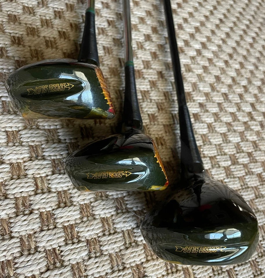 Vtg 1970’s Ben Hogan "Speed Slot" RH Dura-ply 1,3 & 4 Woods APEX Steel RH Sweet! - Image 3 of 4